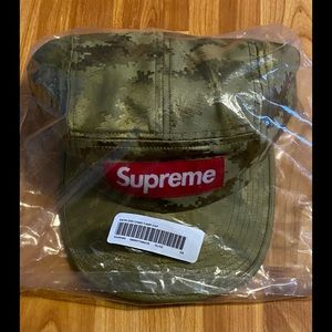 New SUPREME Digi Camo Camp Cap